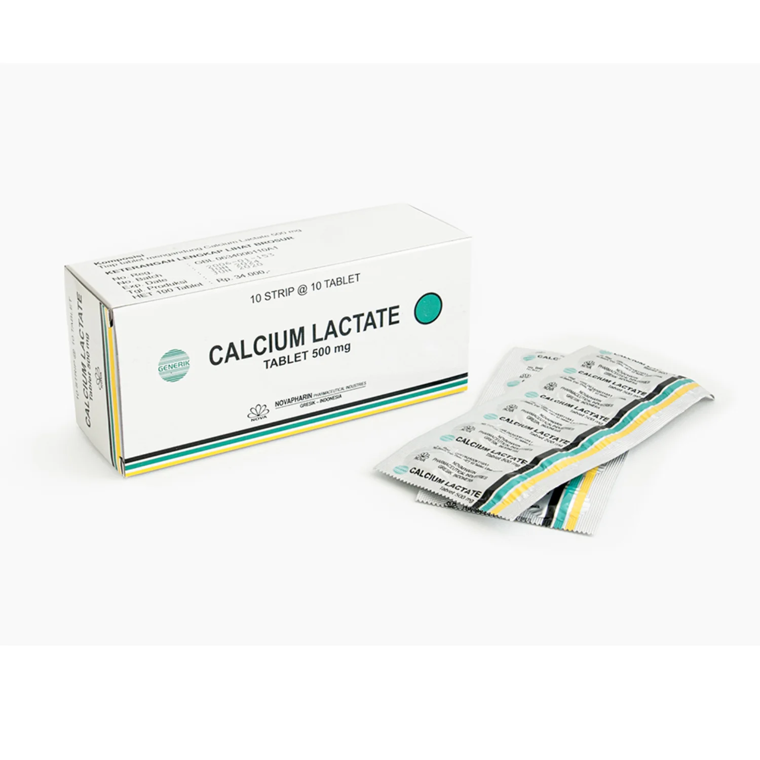 KALSIUM LAKTAT 500 MG