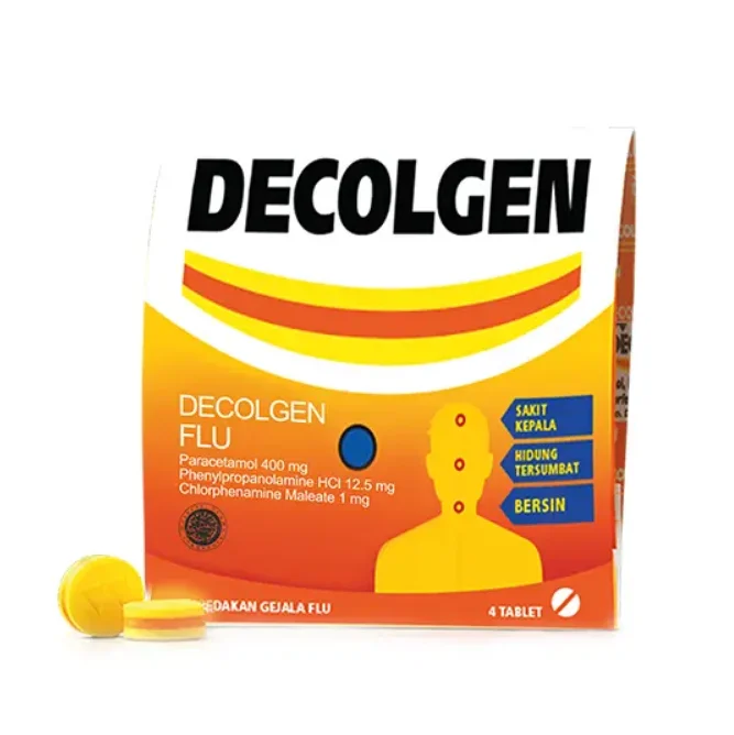 DECOLGEN FLU ISI 4 TABLET