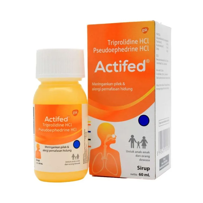 ACTIFED SIRUP (KUNING) 60 ML
