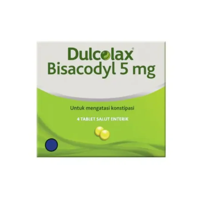 DULCOLAX 5 MG ISI 4 TABLET