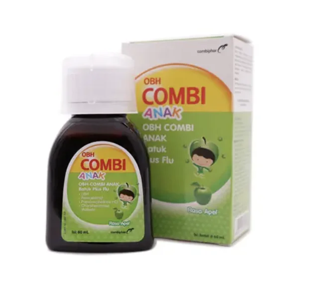 OBH COMBI ANAK APEL 60ml