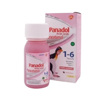 PANADOL ANAK SIRUP (1-6 TAHUN) 60 ML