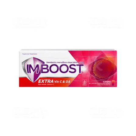 Imboost extra Vit C & D3 Box 5 STR @ 4Kaplet