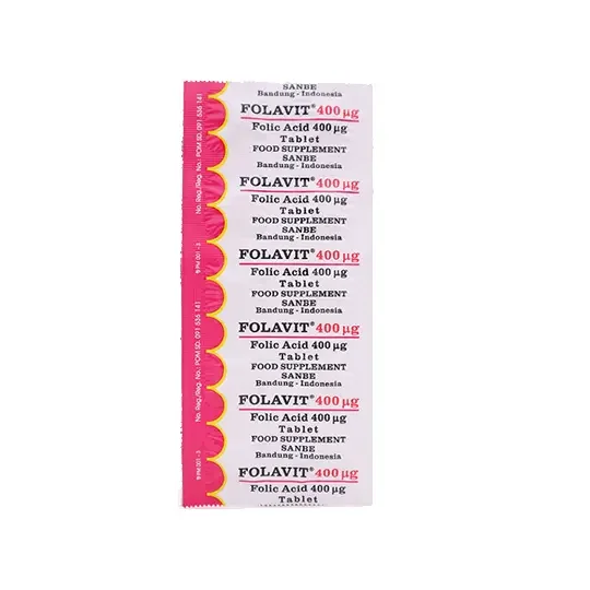 FOLAVIT 400 MCG