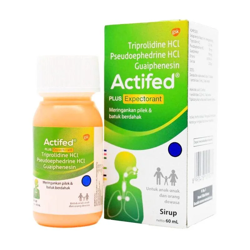 ACTIFED PLUS EXPECTORANT (HIJAU) 60 ML