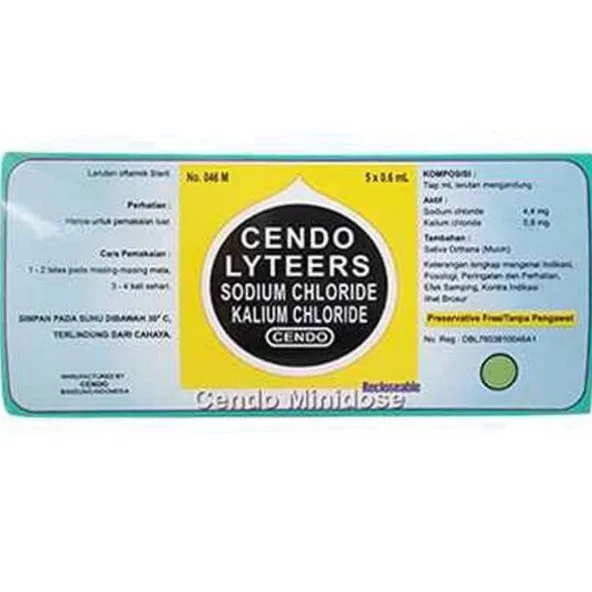 CENDO LYTEERS MINIDOSE 0,6 ML