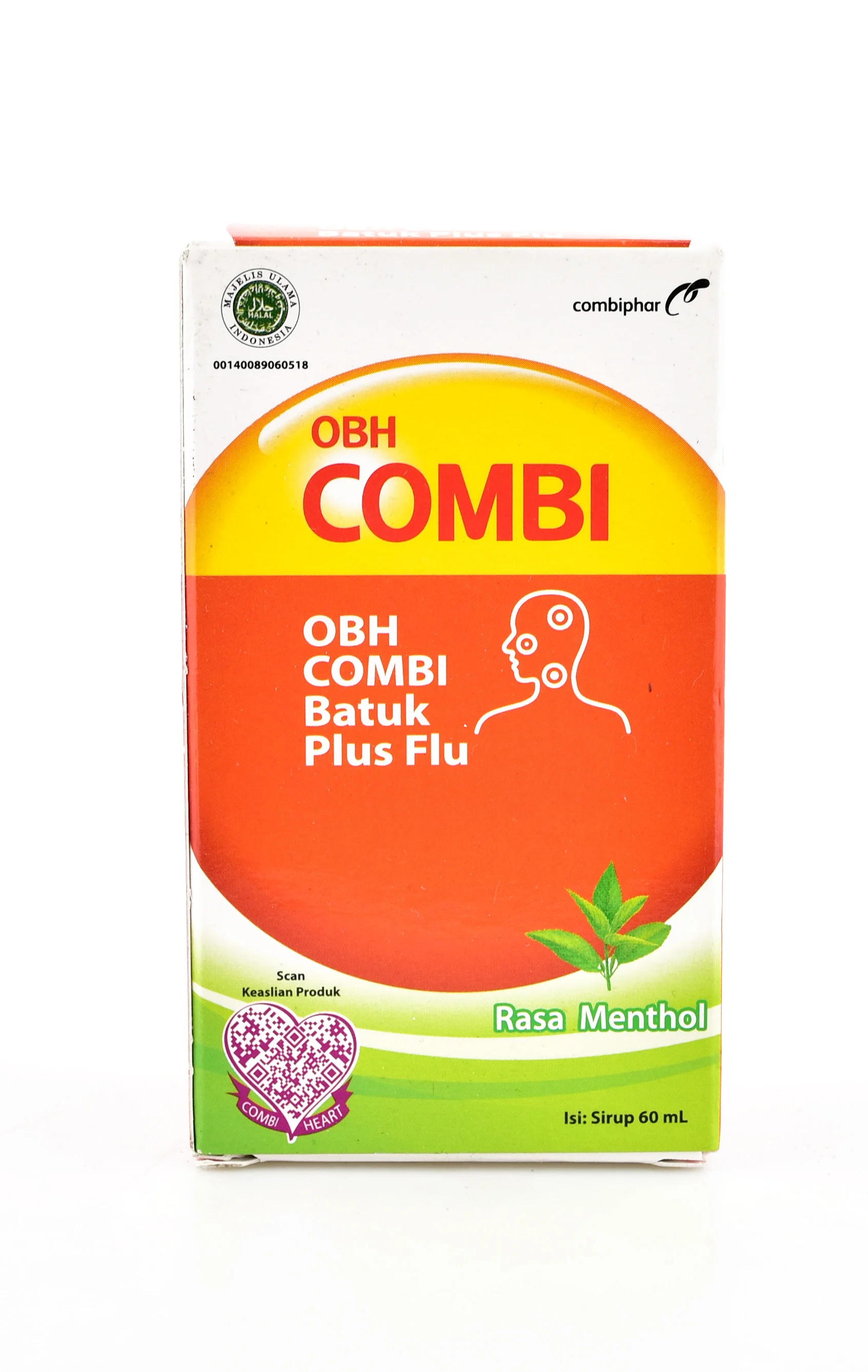 OBH COMBI BATUK + FLU RASA MENTHOL 60 ML