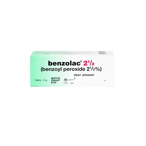 BENZOLAC 2,5% GEL 5 GRAM