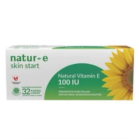 Natur-E Skin Start Natural Vitamin E 100 IU 32 Kapsul 
