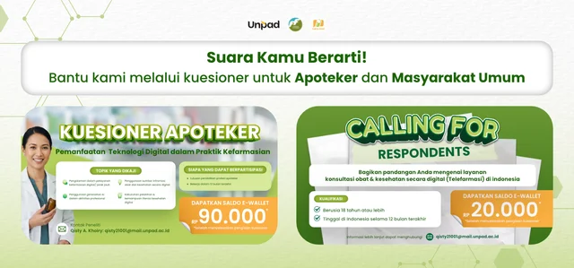Survei Apoteker dan Masyarakat Umum