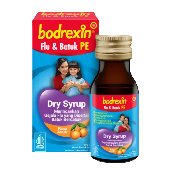 BODREXIN FLU DAN BATUK PE DRY SYRUP