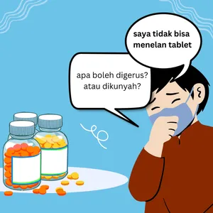 Nggak Bisa Minum Obat Tablet, Harus Apa Ya?